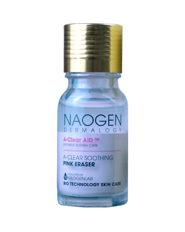 NAOGEN DERMALOGY A-Clear Aid Soothing Pink Eraser 0.5 oz / ចំណុះ 15ml