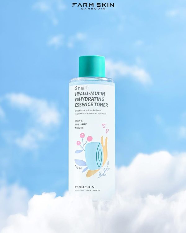 snail hyalu-mucin rehydrating essence toner